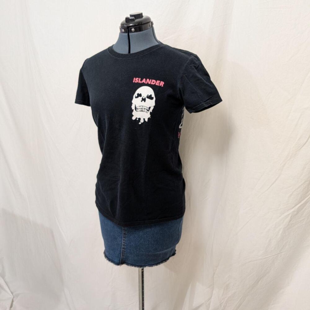 Islanders Band Skull Tee, Size L - Picture 2 of 7